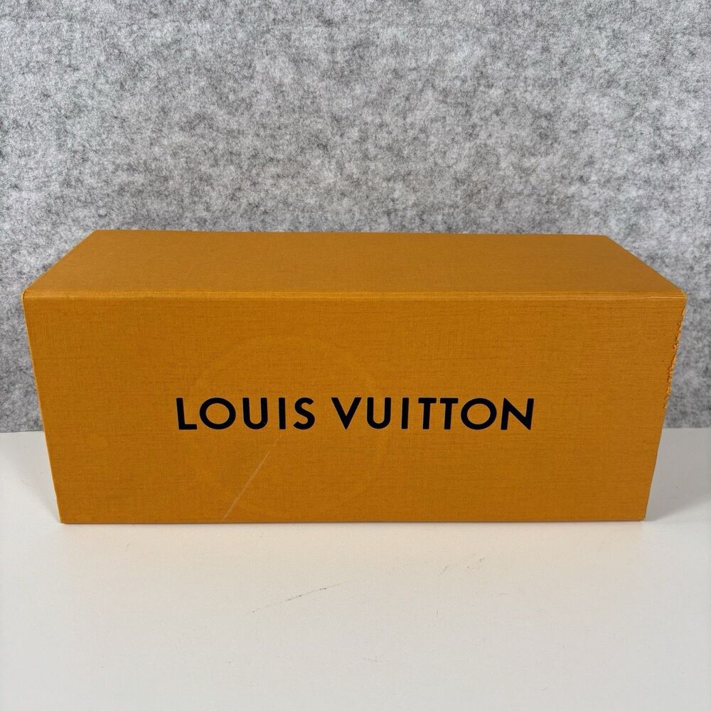 EMPTY REPLACEMENT BOX ONLY - LV Louis Vuitton Magnetic Fold Flap - 11" x 4" x 4"